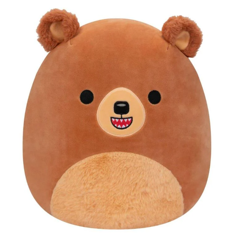 SQUISHMALLOWS - 12 INCH PLUSH - STOKELY THE BEAR