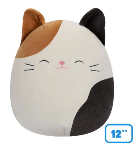 SQUISHMALLOWS - 12 INCH PLUSH - CAM THE CAT