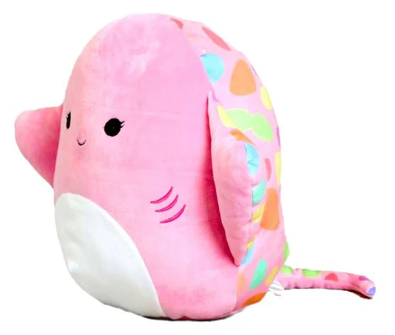 SQUISHMALLOWS - 12 INCH VALENTINE'S HEART ASSORTMENT B - SAXA THE STINGRAY - Image 2