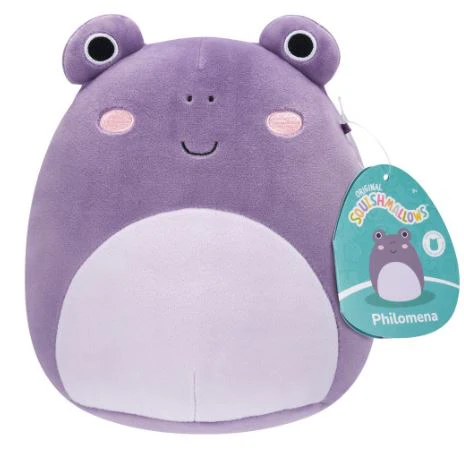SQUISHMALLOWS - 7.5 INCH PLUSH - PHILOMENA THE PURPLE TOAD
