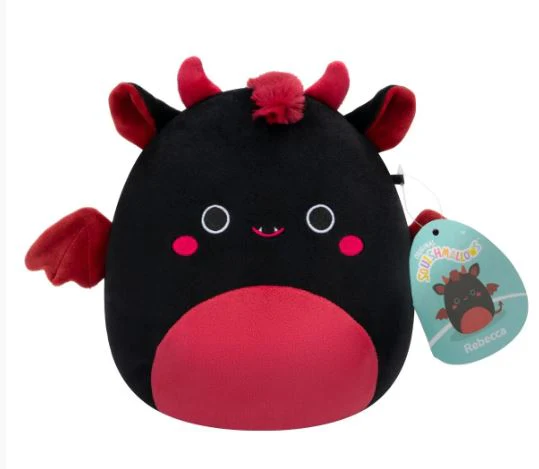 SQUISHMALLOWS - 7.5 INCH PLUSH - REBECCA THE BLACK DEVIL