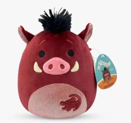 SQUISHMALLOWS - 8 INCH LION KING 30TH ANNIVERSARY PUMBAA