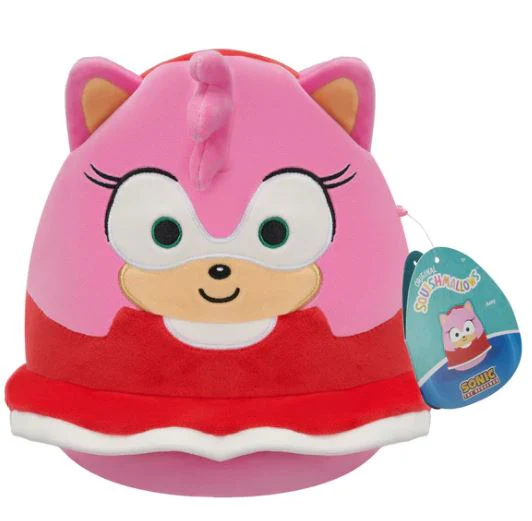 SQUISHMALLOWS 8 INCH SEGA PLUSH - AMY