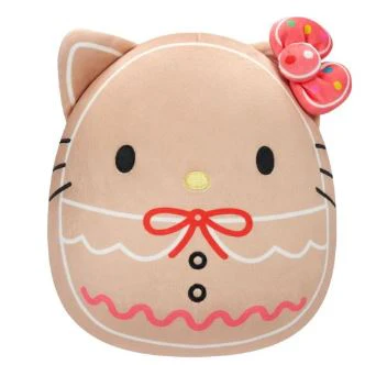 SQUISHMALLOWS - HELLO KITTY AND FRIENDS 10 INCH PLUSH - CHRISTMAS HELLO KITTY