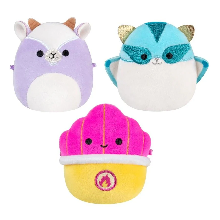 SQUISHMALLOWS MICROMALLOWS 2.5 INCH PLUSH 3 PACK - TIA, LOUDEN, MARISKA - Image 2