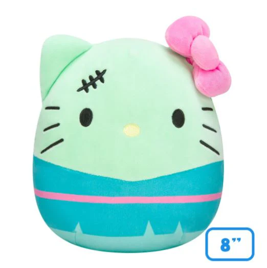 SQUISHMALLOWS - SANRIO 8 INCH PLUSH - HALLOWEEN HELLO KITTY