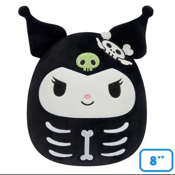 SQUISHMALLOWS - SANRIO 8 INCH PLUSH - HALLOWEEN KUROMI