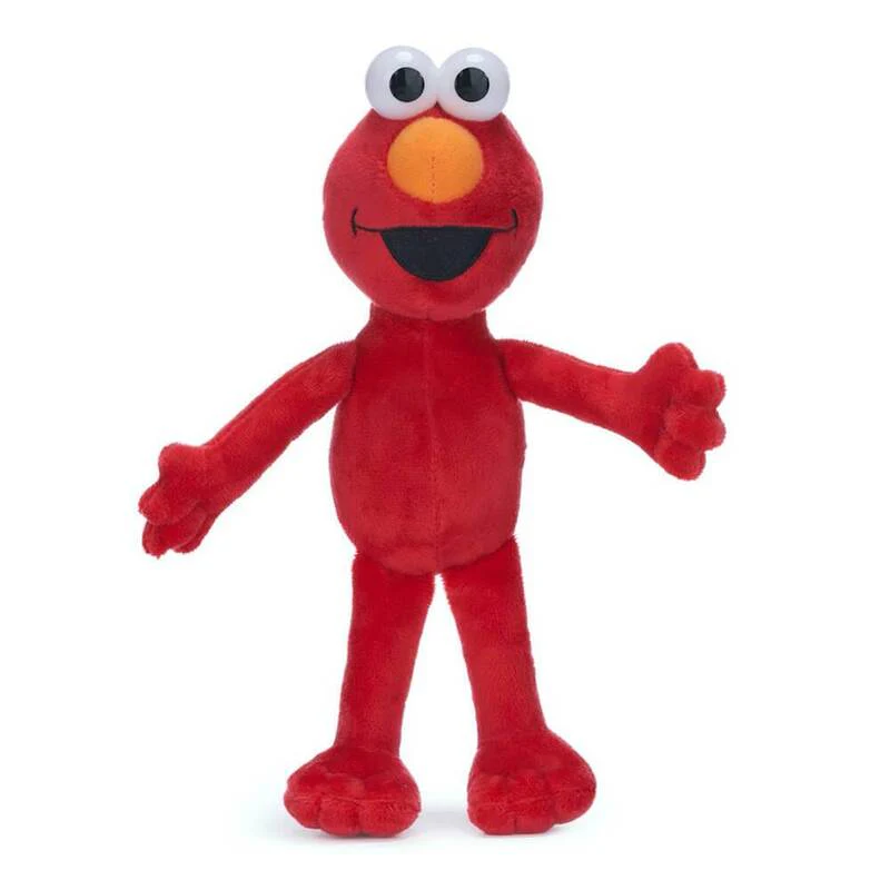 SEASAME STREET COOKIE AND ELMO BEANIES 18CM - Image 2