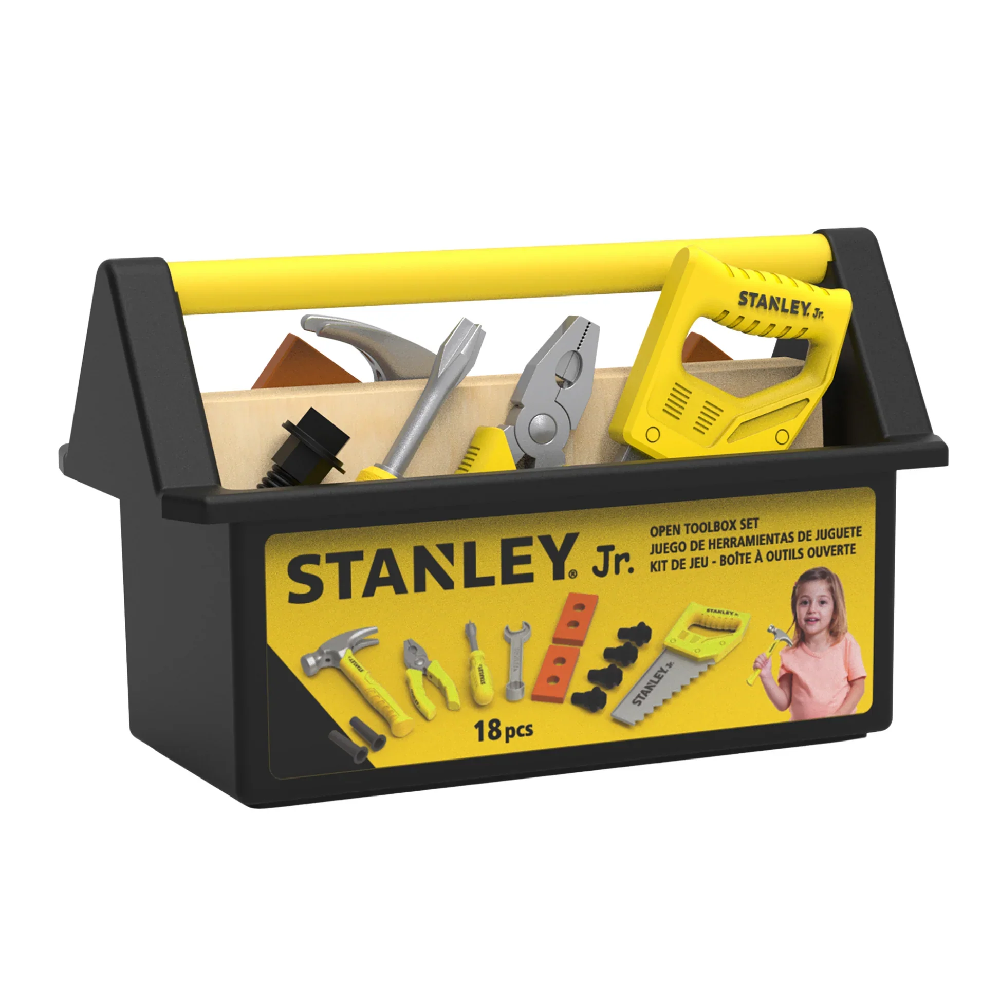 STANLEY JUNIOR PRETEND PLAY TOOLBOX SET