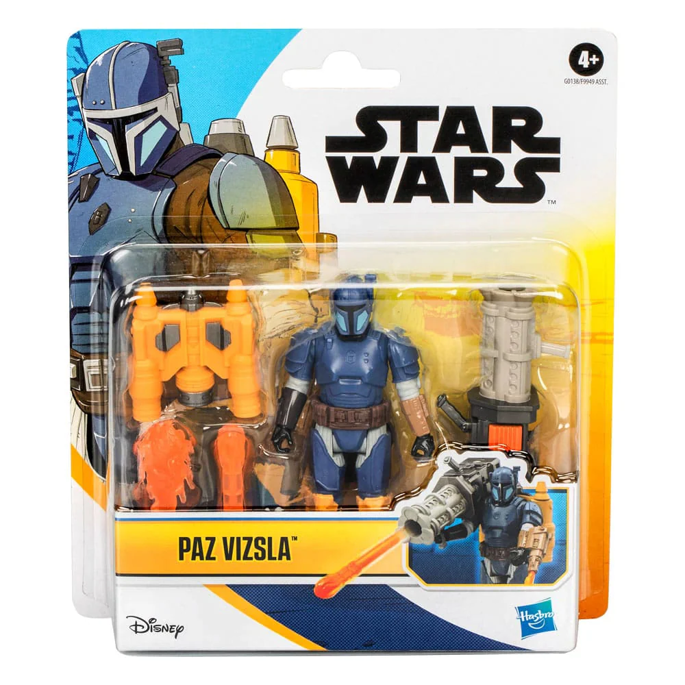STAR WARS - DELUX 4 INCH FIGURE PAZ VIZSLA
