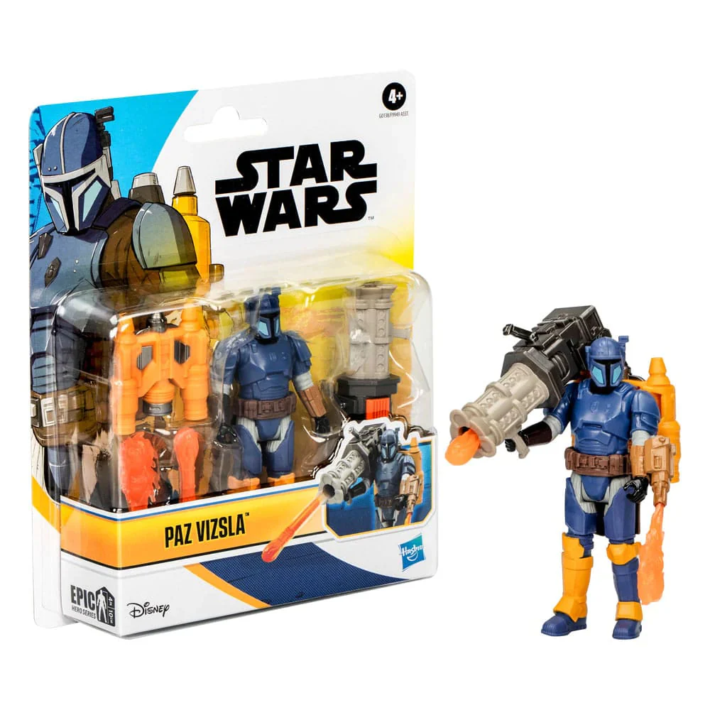 STAR WARS - DELUX 4 INCH FIGURE PAZ VIZSLA - Image 2