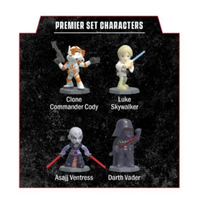 STAR WARS RIVALS EXPANDABLE GAME SYSTEM PREMIER SET SEASON 1 - Image 3