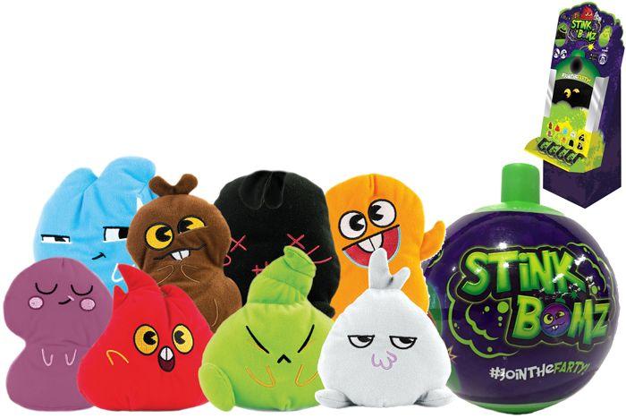 STINK BOMZ PLUSH ASST