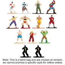 STREET FIGHTER 2 NANO METALFIGS DIE-CAST MYSTERY FIGURE BLIND BAG - Image 2