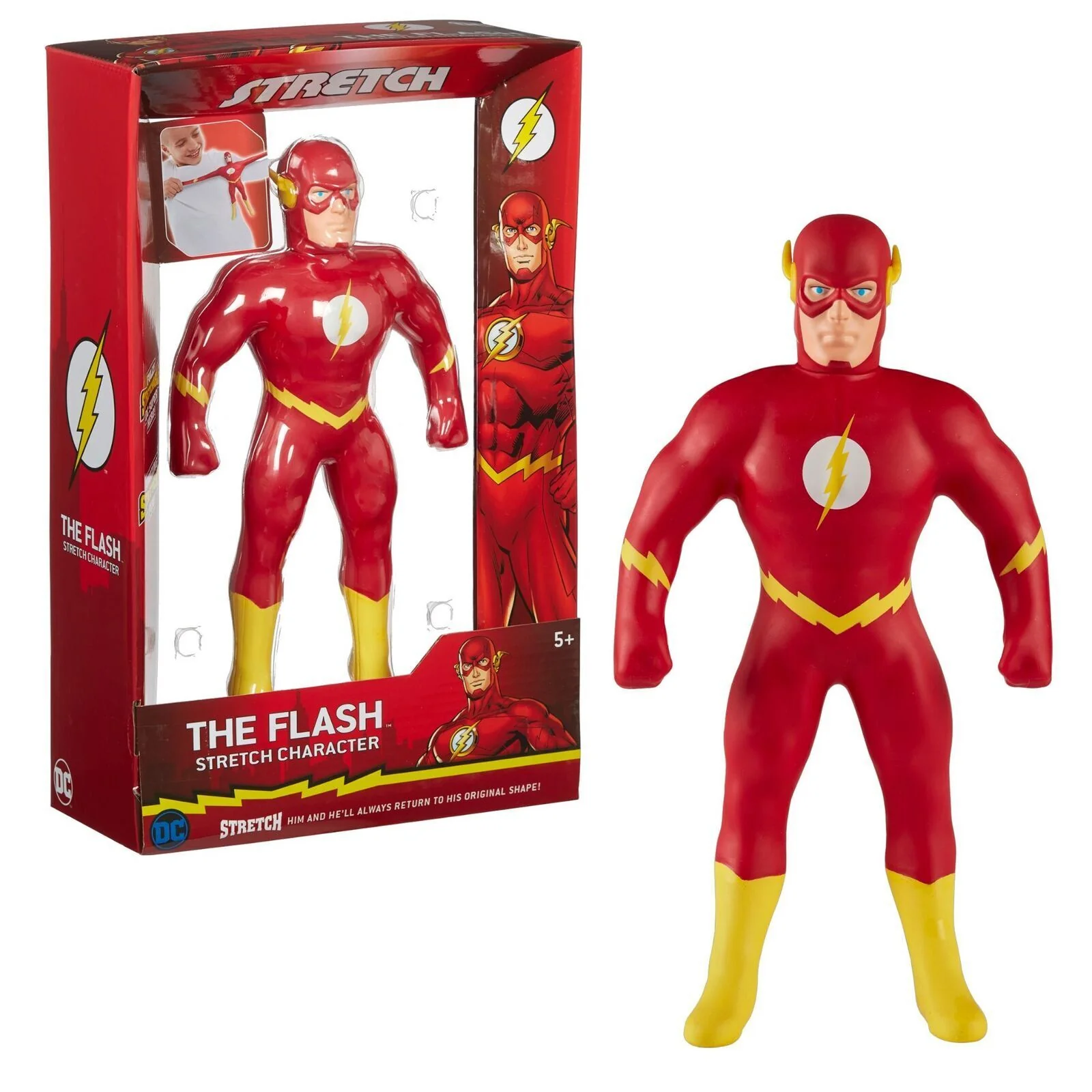 SUPERMAN 10” STRETCH FIGURE BY CHARACTER - Image 2
