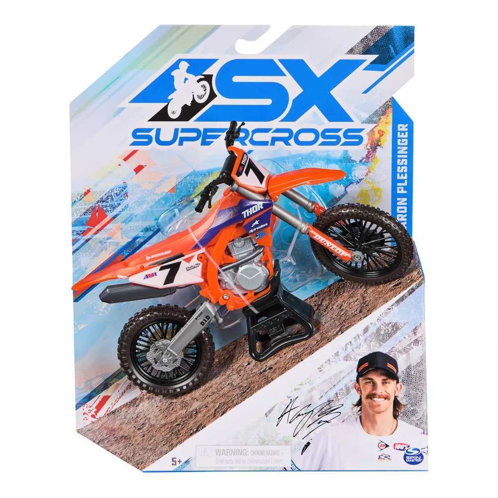 SUPERCROSS 1:10 DIE CAST COLLECTOR MOTORCYCLE - AARON PLESSINGER