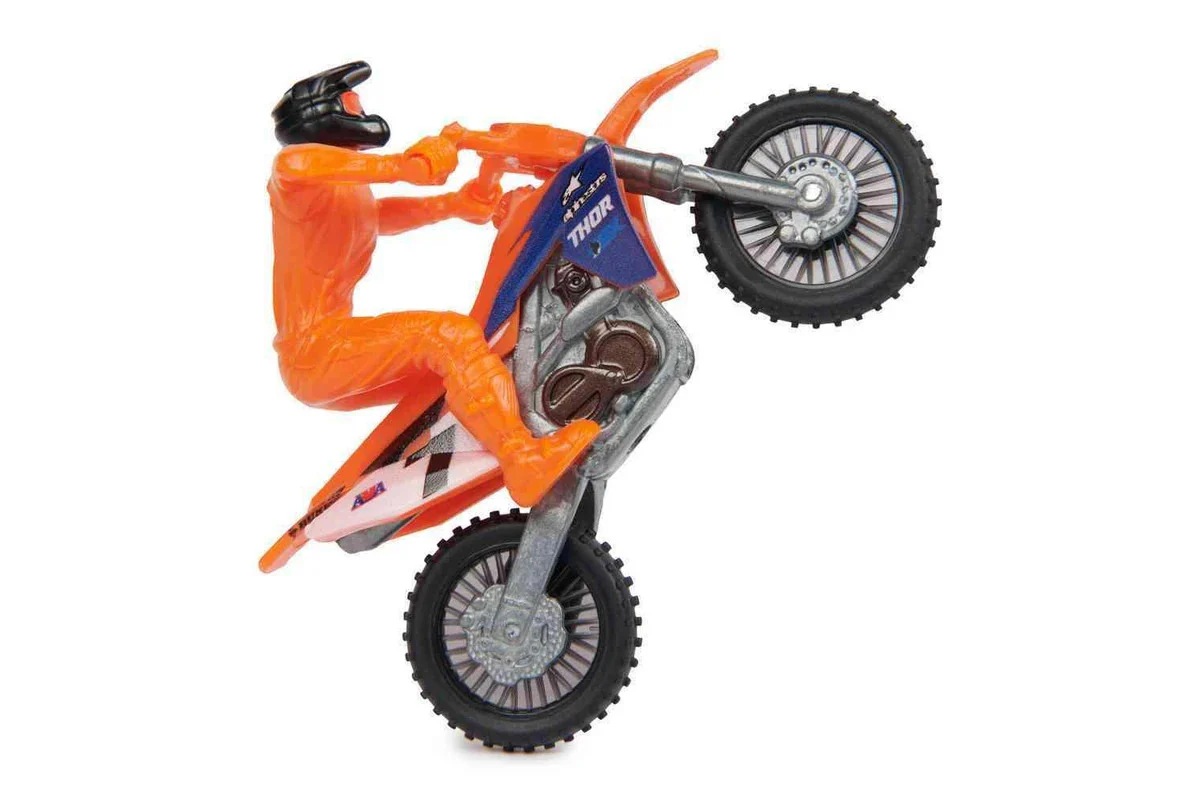 SUPERCROSS 1:24 DIE CAST MOTORCYCLE - AARON PLESSINGER 7 - Image 3