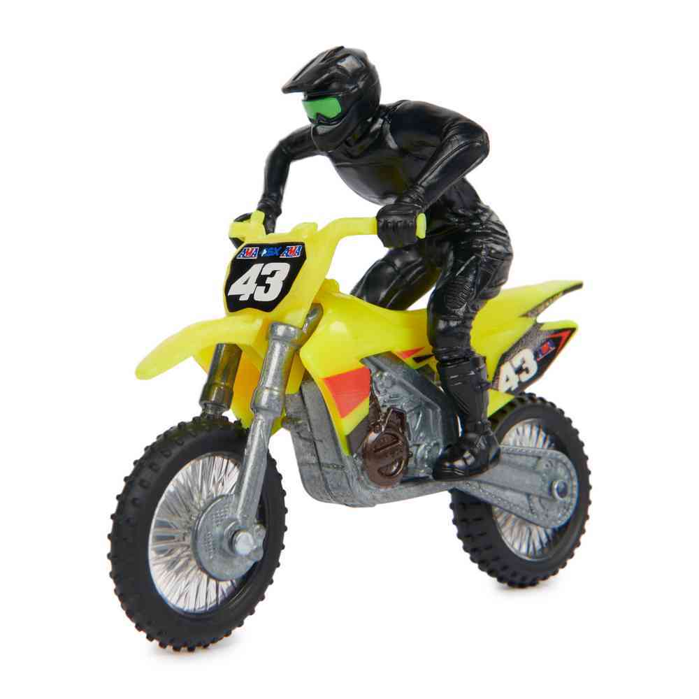 SUPERCROSS 1:24 DIE CAST MOTORCYCLE - CARSON MUMFORD 43 - Image 2