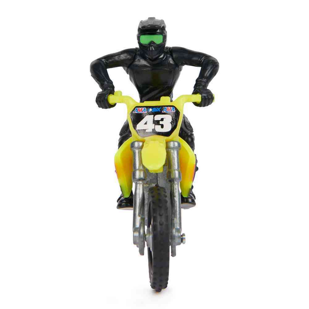 SUPERCROSS 1:24 DIE CAST MOTORCYCLE - CARSON MUMFORD 43 - Image 3