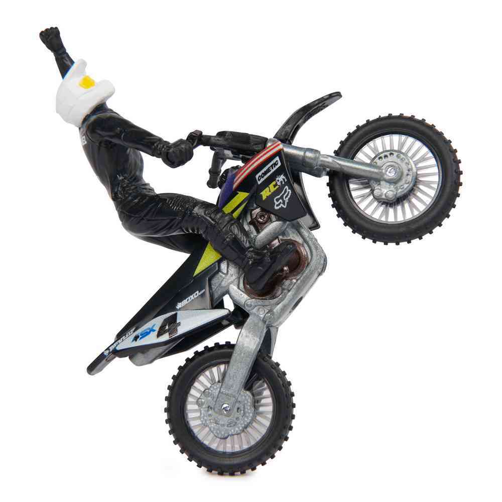 SUPERCROSS 1:24 DIE CAST MOTORCYCLE - RICKY CARMICHAEL 4 - Image 2