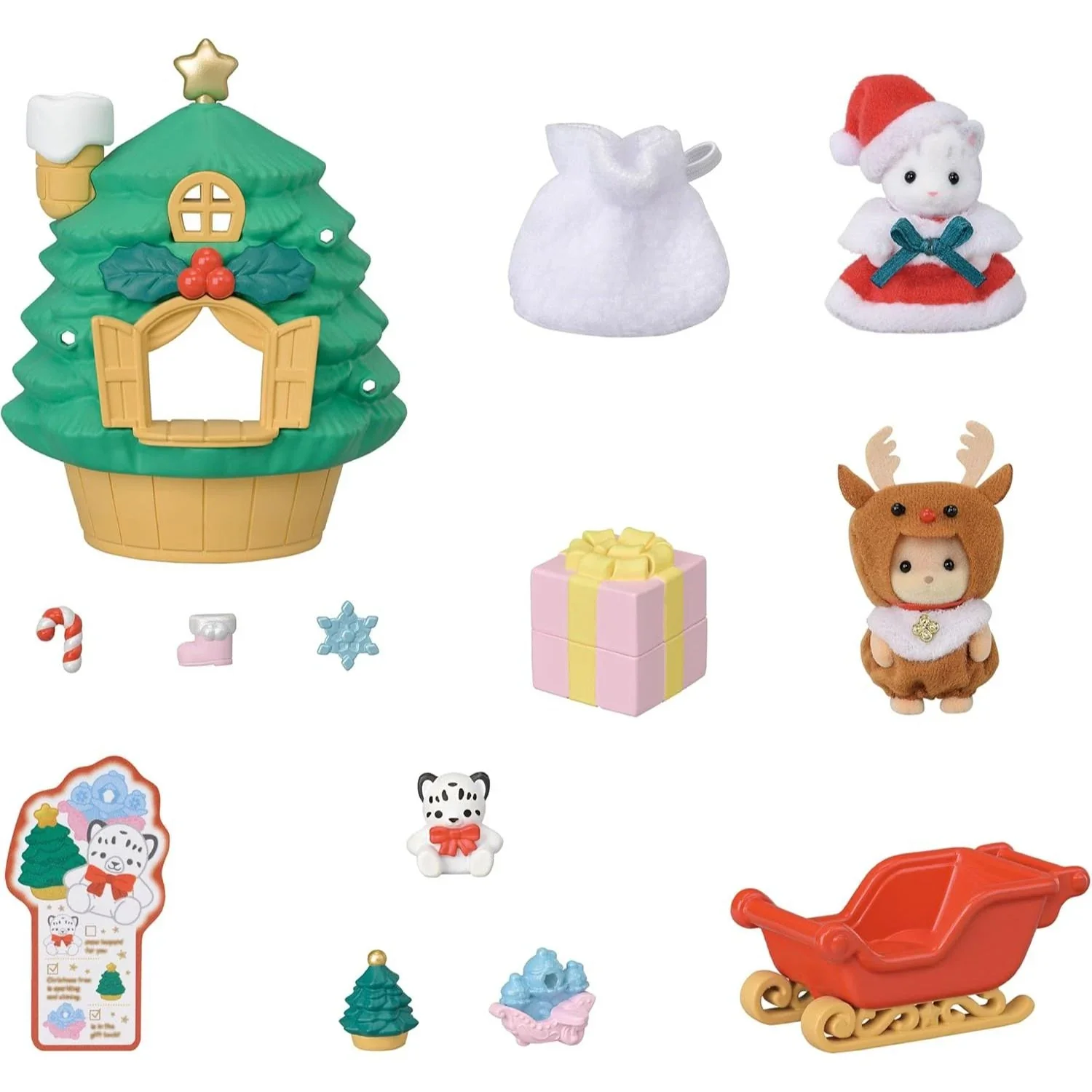 SYLVANIAN FAMILIES - BABY SANTAS CHRISTMAS TREE HOUSE - Image 2