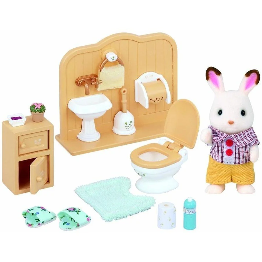SYLVANIAN FAMILIES - CHOCOLATE RABBIT BROTHER SET - Image 2