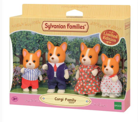 SYLVANIAN FAMILIES CORGI FAMILY
