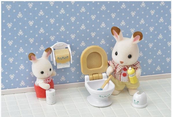 SYLVANIAN FAMILIES COUNTRY BATHROOM SET - Image 3