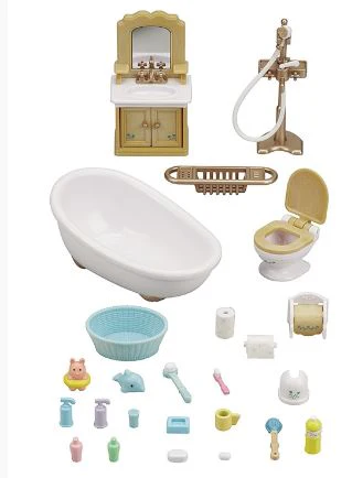 SYLVANIAN FAMILIES COUNTRY BATHROOM SET - Image 4