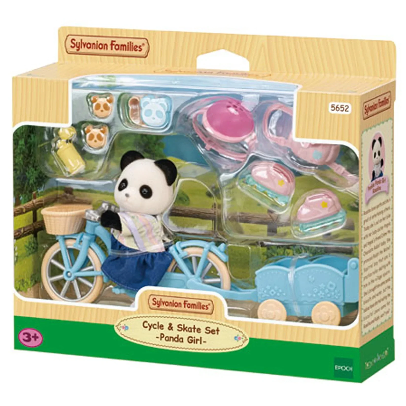 SYLVANIAN FAMILIES - CYCLE AND SKATE SET PANDA GIRL - Image 2