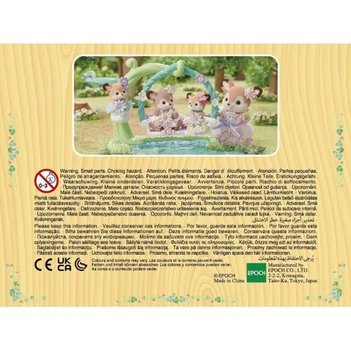 SYLVANIAN FAMILIES - DEER BABIES - FLORAL SWING SET - Image 3
