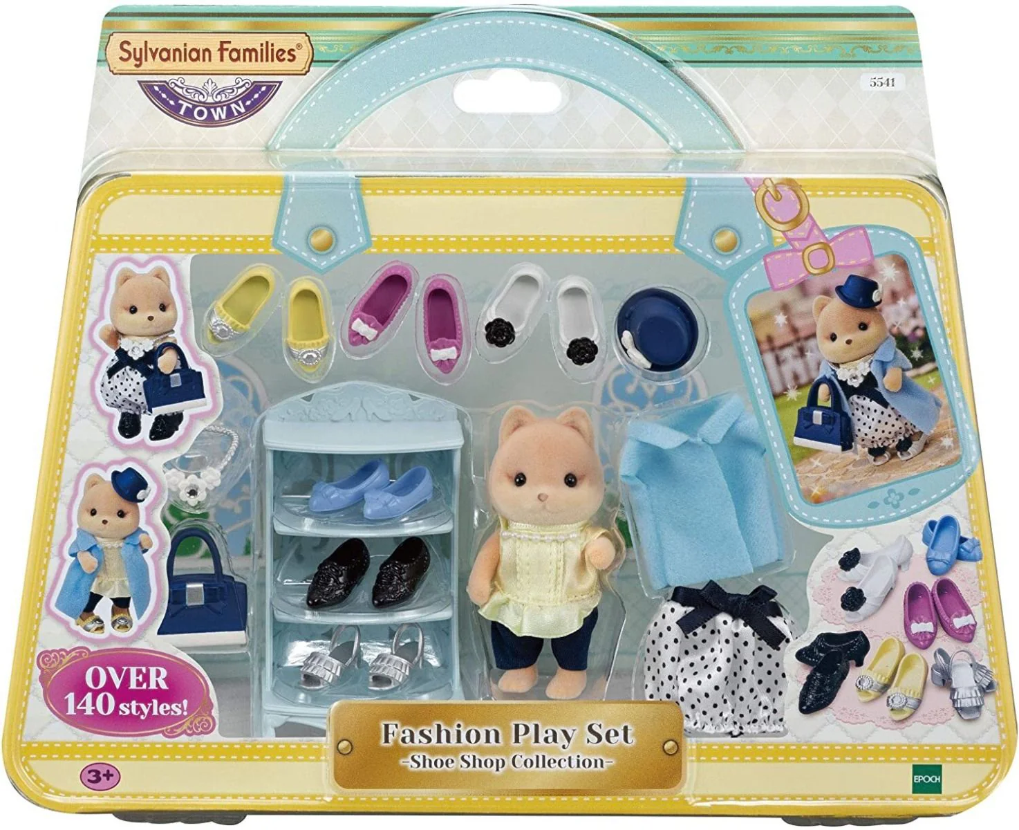 SYLVANIAN FAMILIES FASHION PLAY SET SHOE SHOP COLLECTION