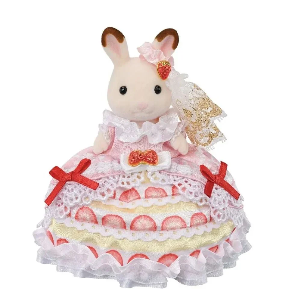 SYLVANIAN FAMILIES - FREYAS BIRTHDAY CELEBRATION STRAWBERRY CAKE DRESS - Image 2