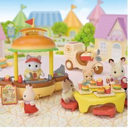 SYLVANIAN FAMILIES - HAMBURGER STAND - Image 3
