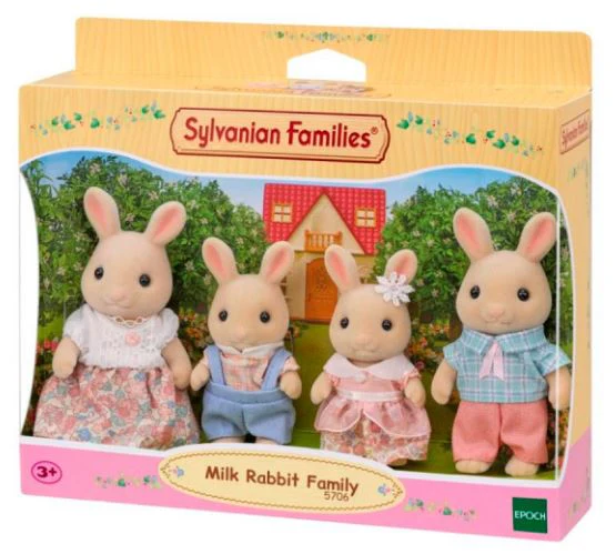 SYLVANIAN FAMILIES - MILK RABBIT FAMILY