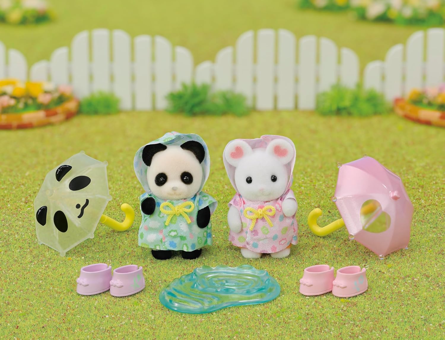 SYLVANIAN FAMILIES - NURSERY FRIENDS - RAINY DAY DUO