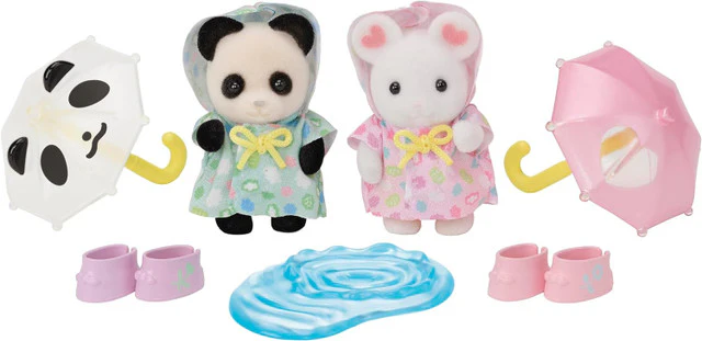 SYLVANIAN FAMILIES - NURSERY FRIENDS - RAINY DAY DUO - Image 2