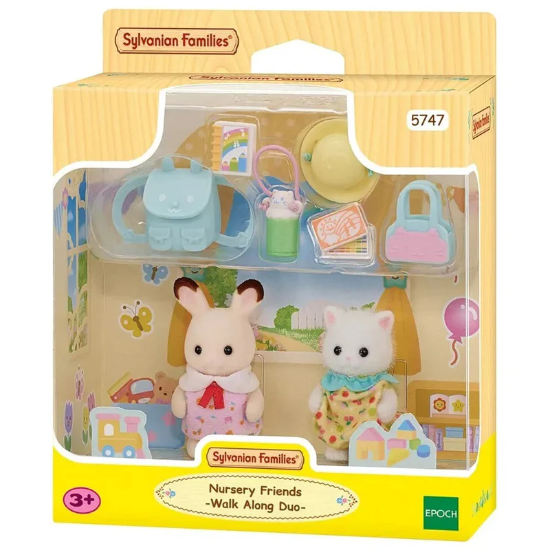 SYLVANIAN FAMILIES - NURSERY FRIENDS - WALK ALONG DUO