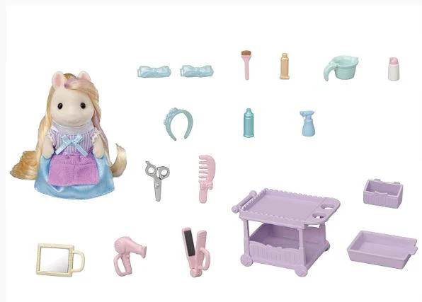 SYLVANIAN FAMILIES - PONY'S HAIR STYLIST SET - Image 6