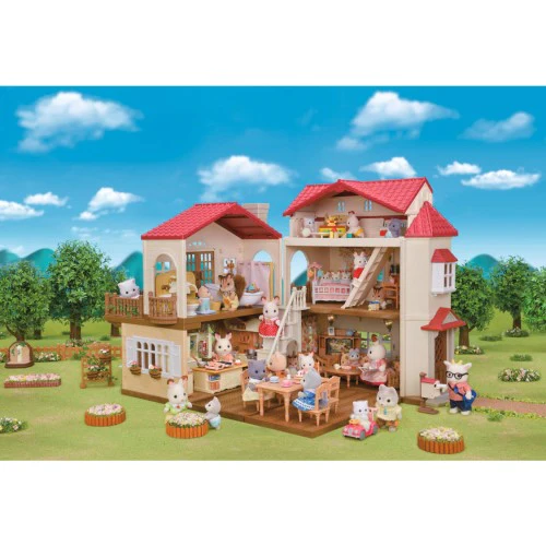 SYLVANIAN FAMILIES - RED ROOF COUNTRY HOME - SECRET ATTIC PLAYROOM - Image 4
