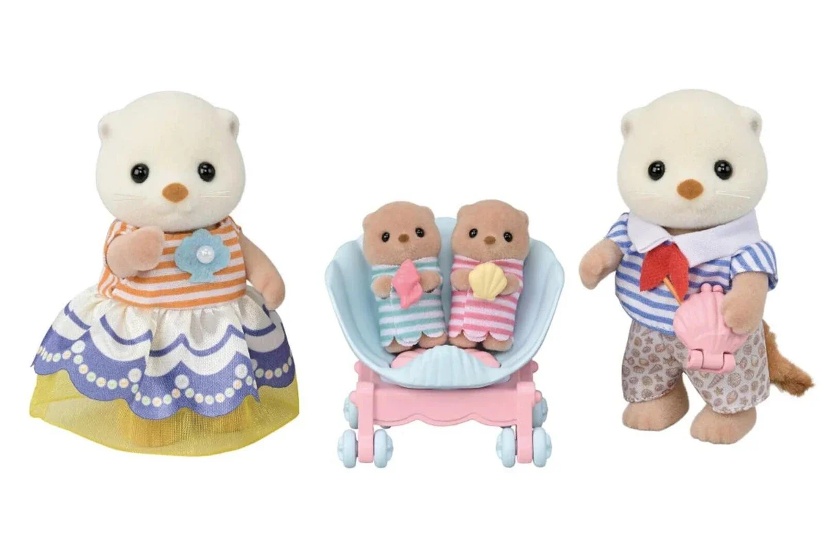 SYLVANIAN FAMILIES - SEA OTTER FAMILY - Image 2