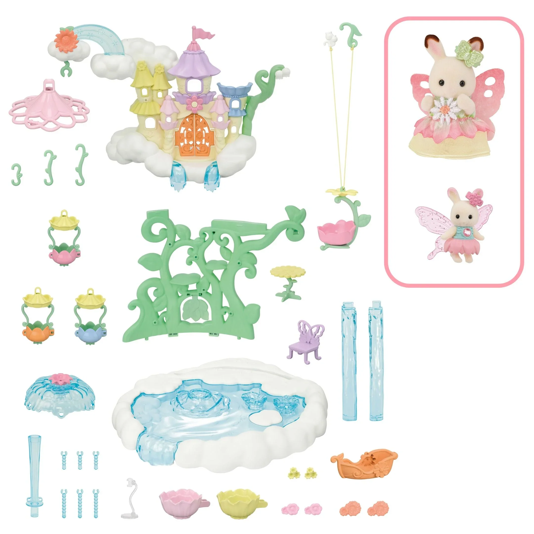 SYLVANIAN FAMILIES - SKYTOP FAIRY CASTLE - Image 3