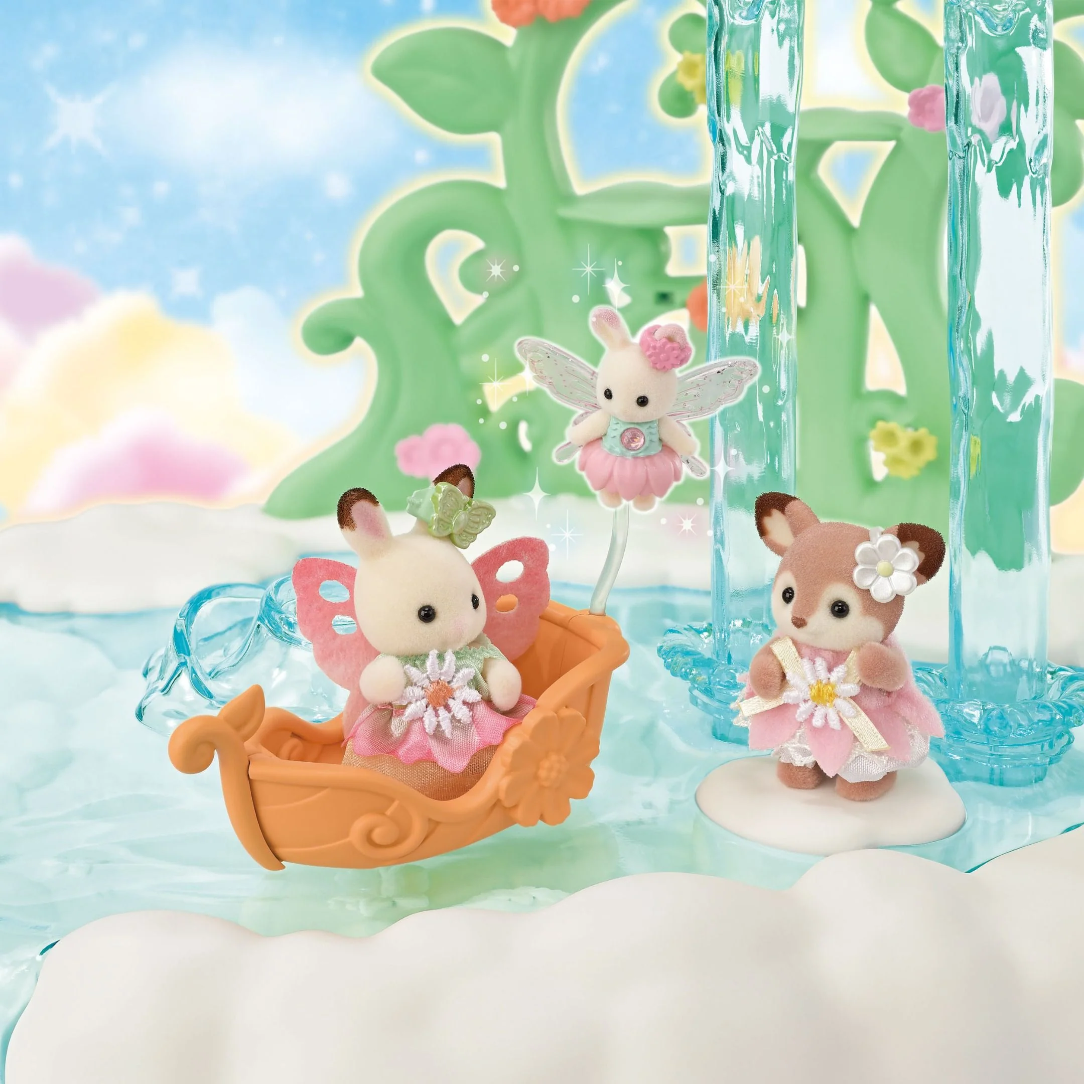 SYLVANIAN FAMILIES - SKYTOP FAIRY CASTLE - Image 4