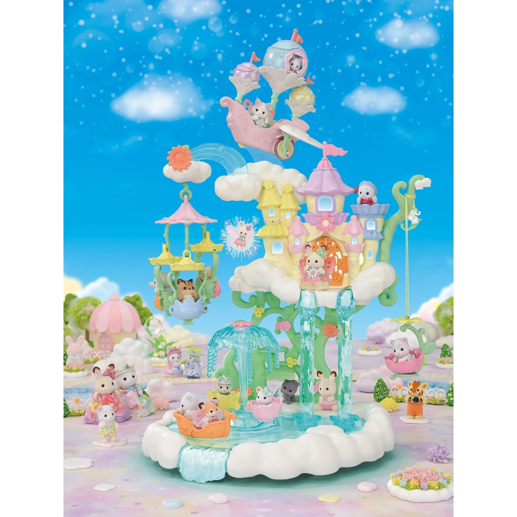 SYLVANIAN FAMILIES - SKYTOP FAIRY CASTLE - Image 6
