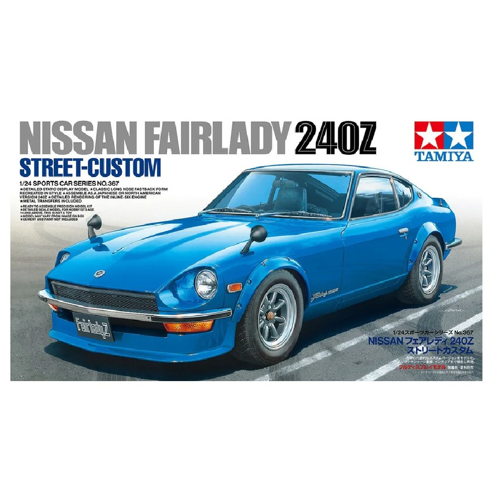 TAMIYA 1/24 NISSAN FAIRLADY 240Z STREET-CUSTOM - Image 2