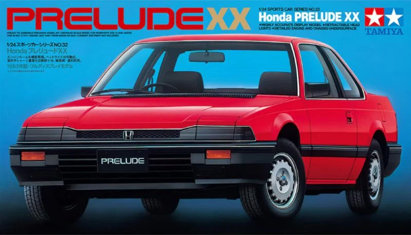 TAMIYA 1/24 HONDA PRELUDE XX
