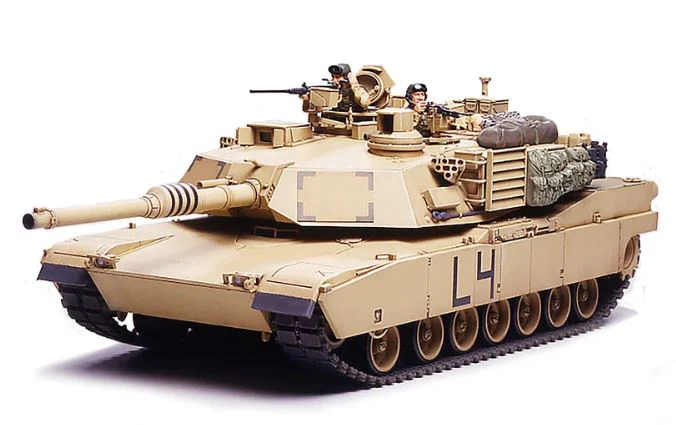 TAMIYA 1/35 SCALE M1A2 ABRAMS OPERATION IRAQI FREEDOM MODEL KIT - Image 2