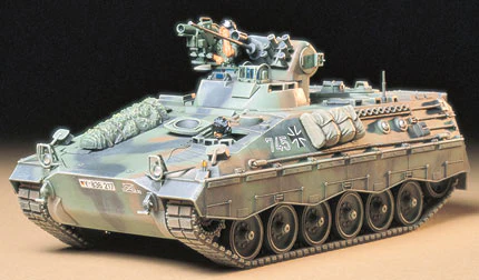 TAMIYA 1/35 SCALE MARDER 1A2 MODEL TANK KIT - Image 2