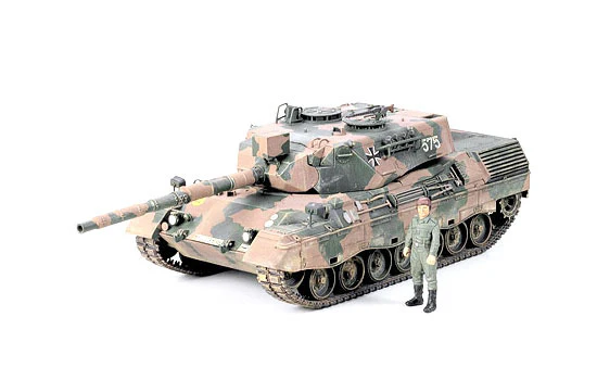 TAMIYA 1/35 WEST GERMAN TANK LEOPARD A4 - Image 2