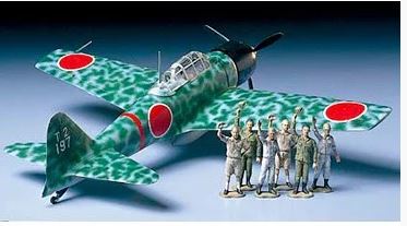 TAMIYA 1:48 MITSUBISHI A6M3 TYPE 32 ZERO FIGHTER (HAMP) - Image 3